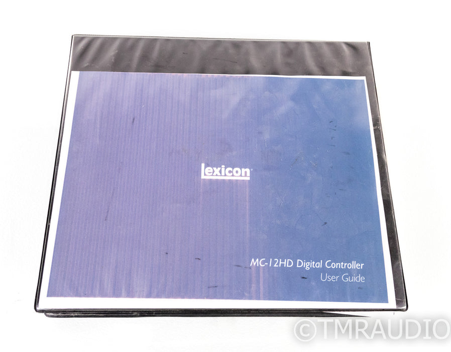 Lexicon MC-12 v2.00 7.1 Channel Home Theater Processor; MC12 (No Remote)