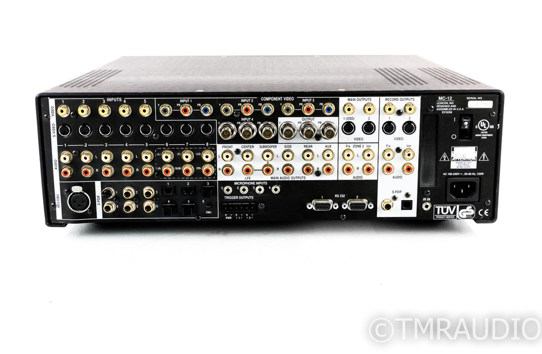 Lexicon MC-12 v2.00 7.1 Channel Home Theater Processor; MC12 (No Remote)