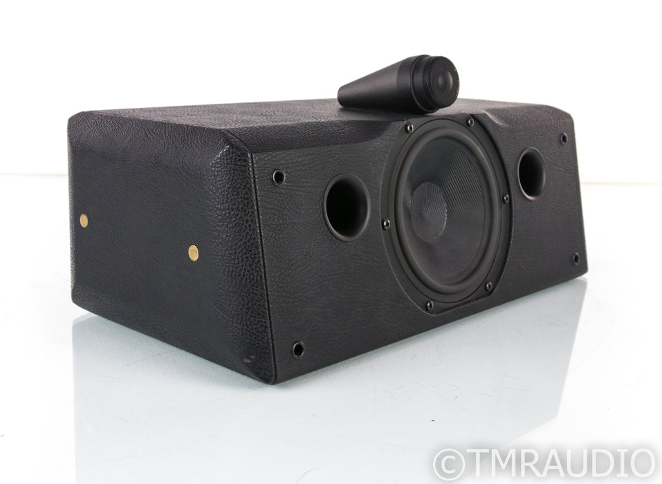 Sonus Faber Solo Home Center Channel Speaker; Black Leather