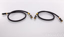 LFD Grainless RCA Cables; 0.7m Pair Interconnects