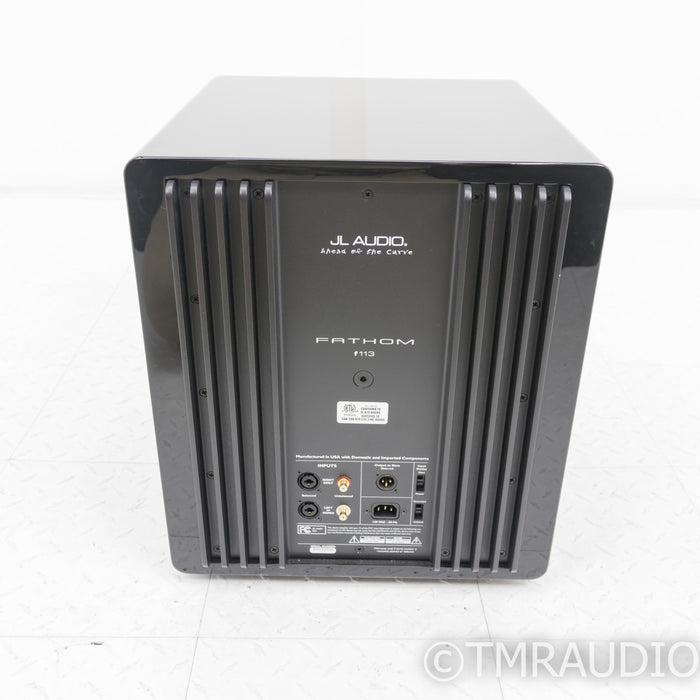 JL Audio Fathom f113 13.5" Powered Subwoofer; Gloss Black