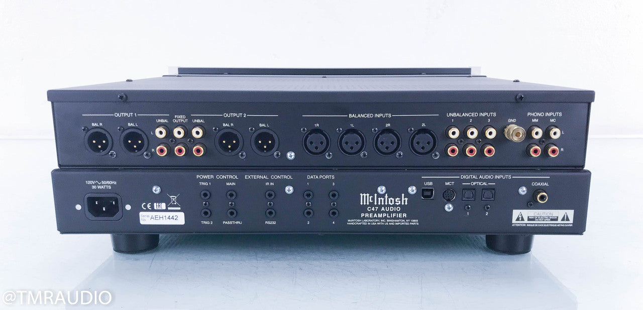 McIntosh C47 Stereo Preamplifier; C-47; Remote