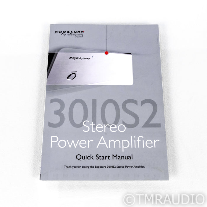 Exposure 3010S2 Stereo Power Amplifier; 3010-S2
