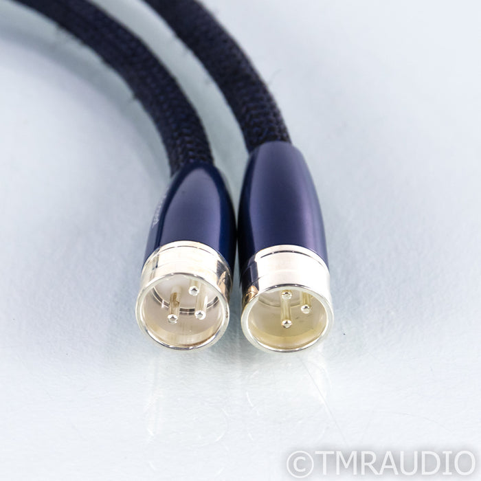 Audioquest Water XLR Cables; .5m Pair Balanced Interconnects; 72v DBS