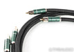 AudioQuest Columbia RCA Cables; 5ft Pair Interconnects; 72v DBS
