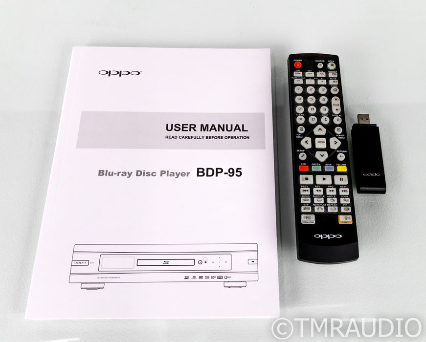 Oppo BDP-95 Universal Blu-Ray Player; BDP95; Remote