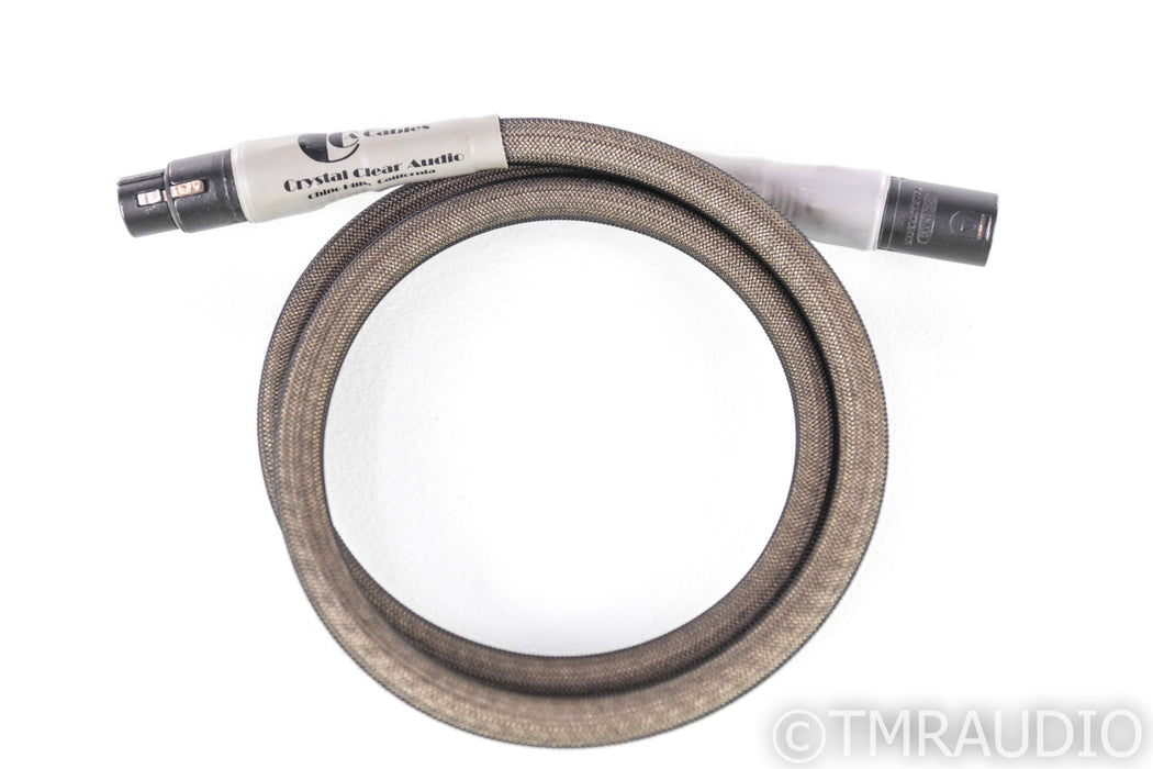 Crystal Clear Audio Master Class XLR Digital Cable; 1m AES/EBU Interconnect