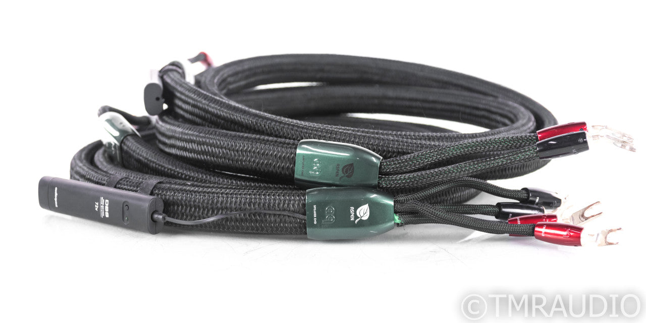 Audioquest Aspen Bi-Wire Speaker Cables; 8ft Pair; 72v DBS