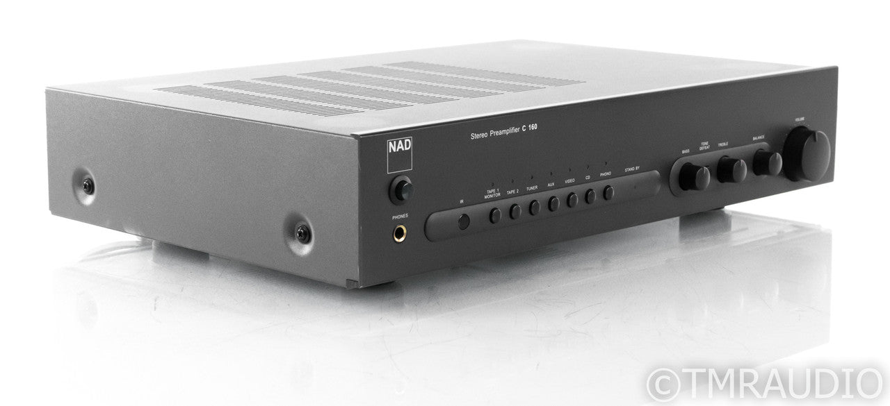 NAD C 160 Stereo Preamplifier; C160; MM/MC Phono (Never Used; No Remote)