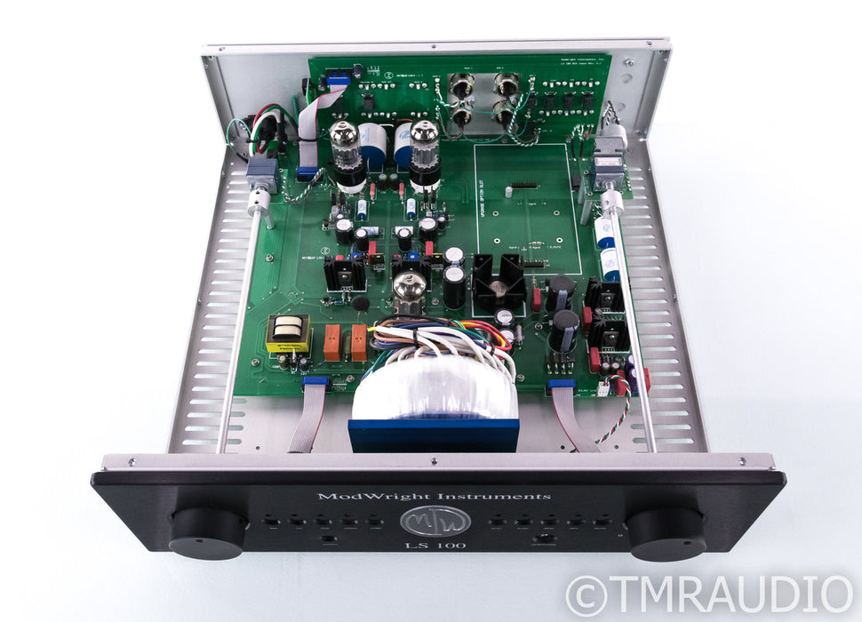 ModWright LS 100 Stereo Tube Preamplifier; LS-100; Black