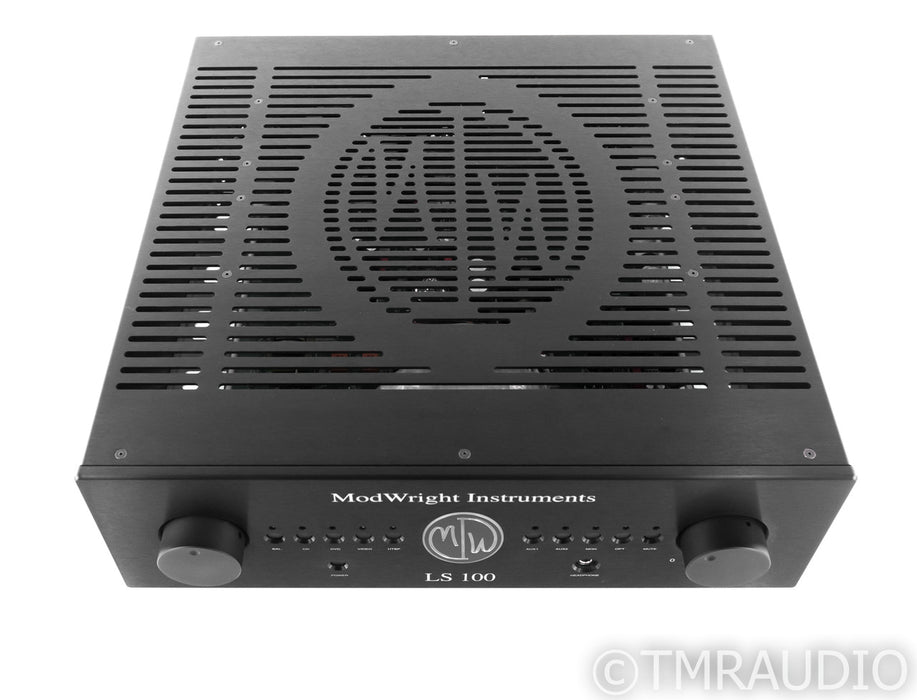 ModWright LS 100 Stereo Tube Preamplifier; LS-100; Black