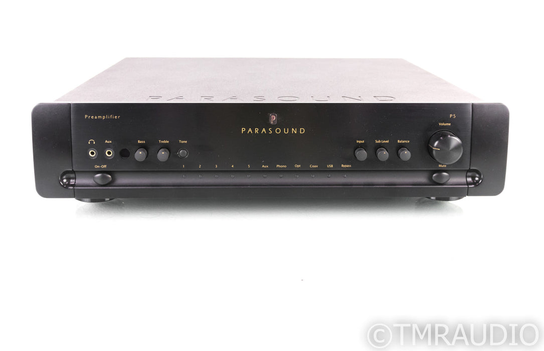 Parasound Halo P5 2.1 Channel Preamplifier; P-5; Remote