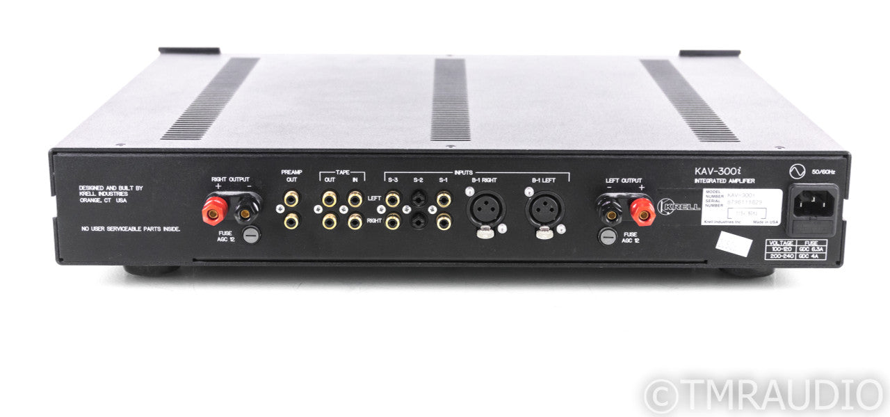 Krell KAV 300i Stereo Integrated Amplifier; KAV-300i (No Remote)