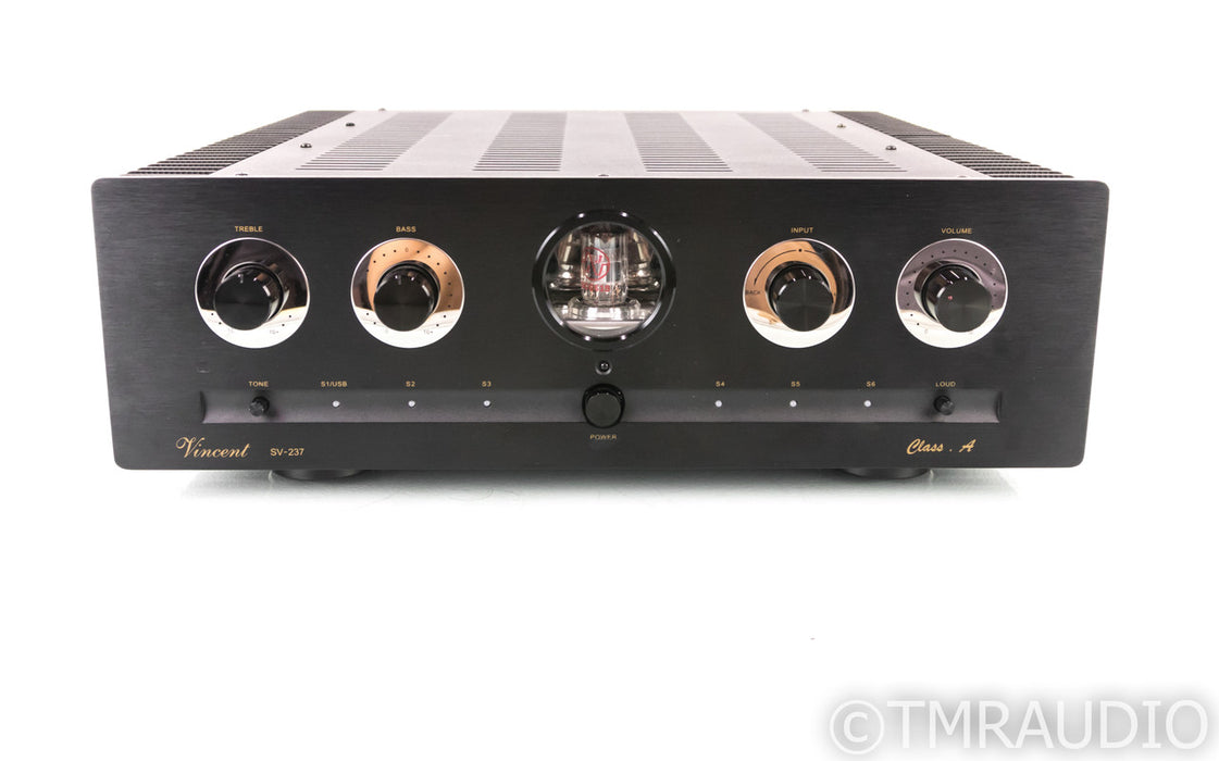 Vincent SV-237 Stereo Integrated Hybrid Tube Amplifier; SV237; Remote