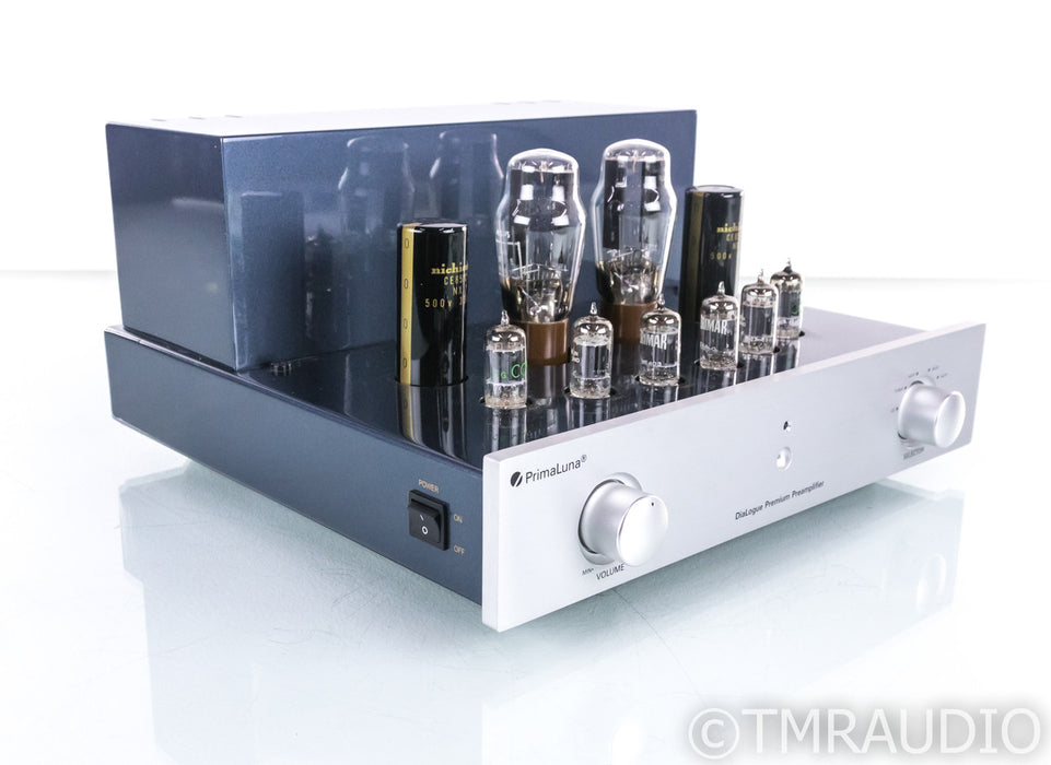 PrimaLuna DiaLogue Premium Stereo Tube Preamplifier; Brimar Tubes; Remote