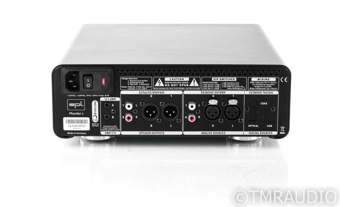 SPL Phonitor X Headphone Amplifier; Balanced Preampifier