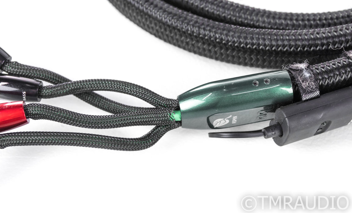 Audioquest Aspen Bi-Wire Speaker Cables; 8ft Pair; 72v DBS