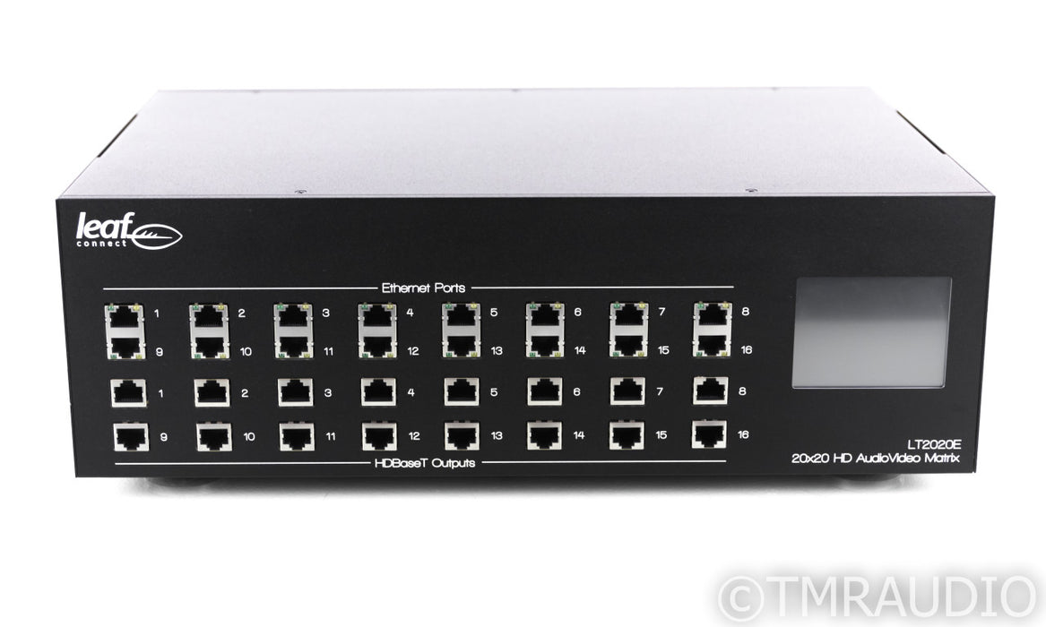 Leaf Audio LT2020E Control4 HDMI Audio / Video Matrix; Switch; HDBaseT Control4