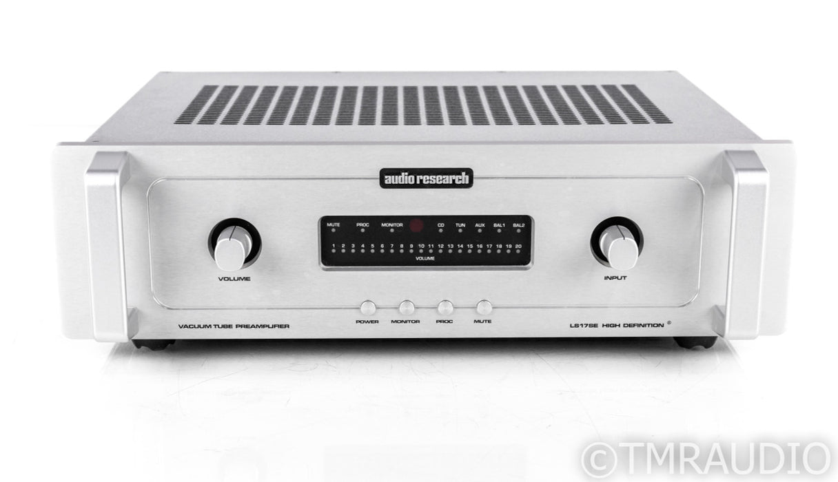 Audio Research LS17SE Stereo Tube Preamplifier; LS-17 SE; Remote