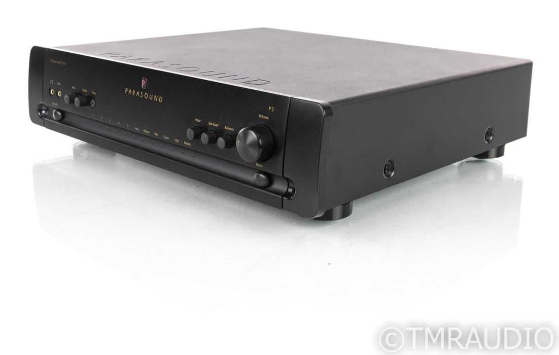 Parasound Halo P5 2.1 Channel Preamplifier; P-5; Remote