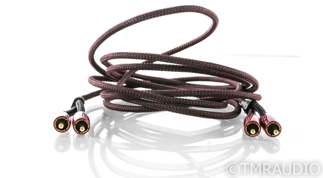 AudioQuest Golden Gate RCA Cables; 3m Pair Interconnects