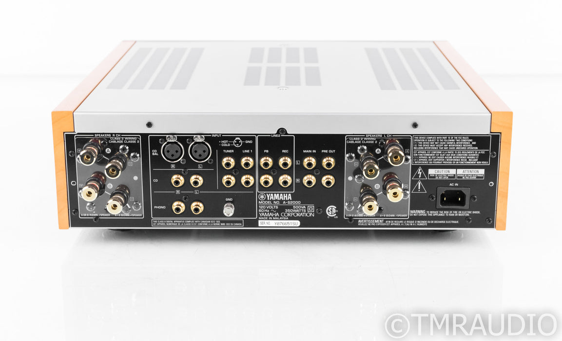 Yamaha A-S2000 Stereo Integrated Amplifier; AS2000; Remote; MM/MC Phono