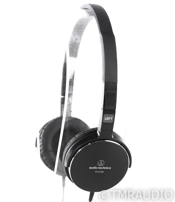 Audio Technica ATH-ES55 Closed Back On-Ear Headphones; ATHES55