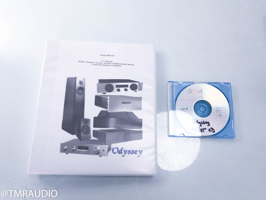 Odyssey Stratos Plus Stereo Power Amplifier