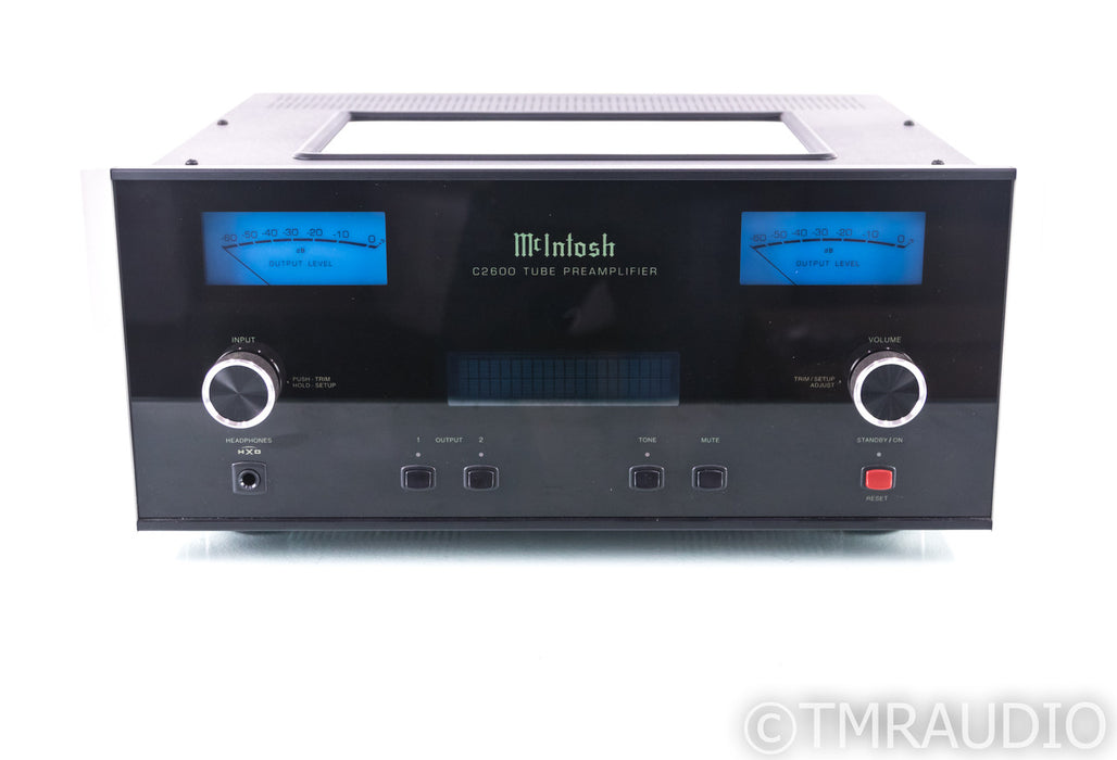 McIntosh C2600 Stereo Tube Preamplifier; C-2600; Remote (Demo) (1/0)