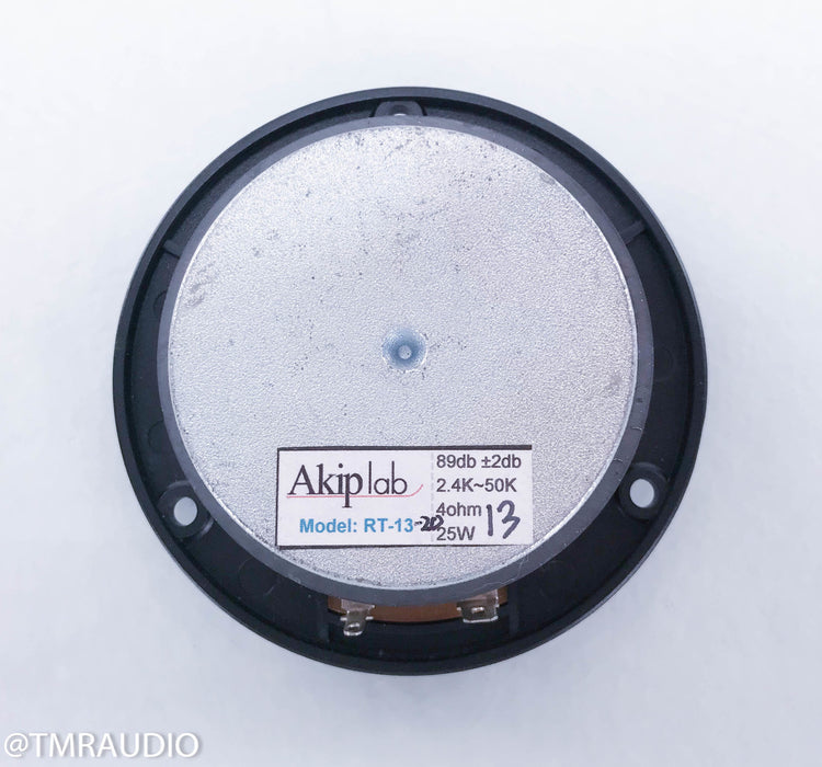 Akip Lab 1" Circular Ribbon Tweeter; RT-13; Infinity / Genesis (New Old Stock)