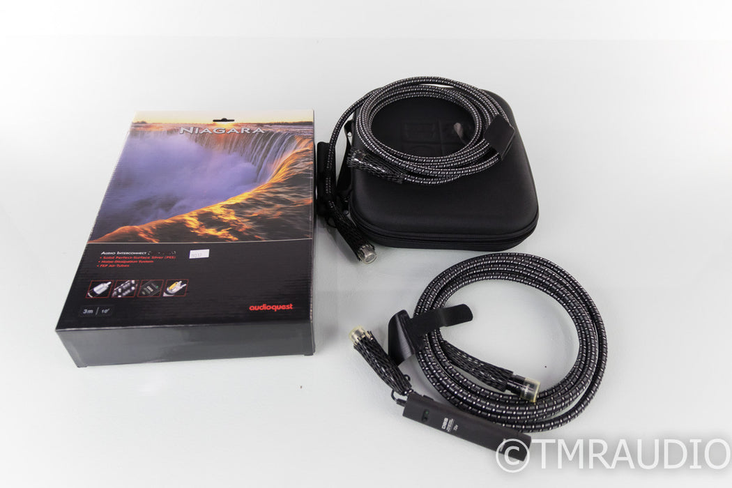 Audioquest Niagara XLR Cables; 3m Pair Balanced Interconnects; 72v DBS