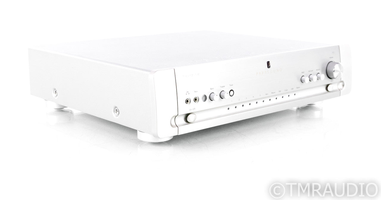 Parasound Halo P5 2.1 Stereo Preamplifier; Remote; MM/MC Phono