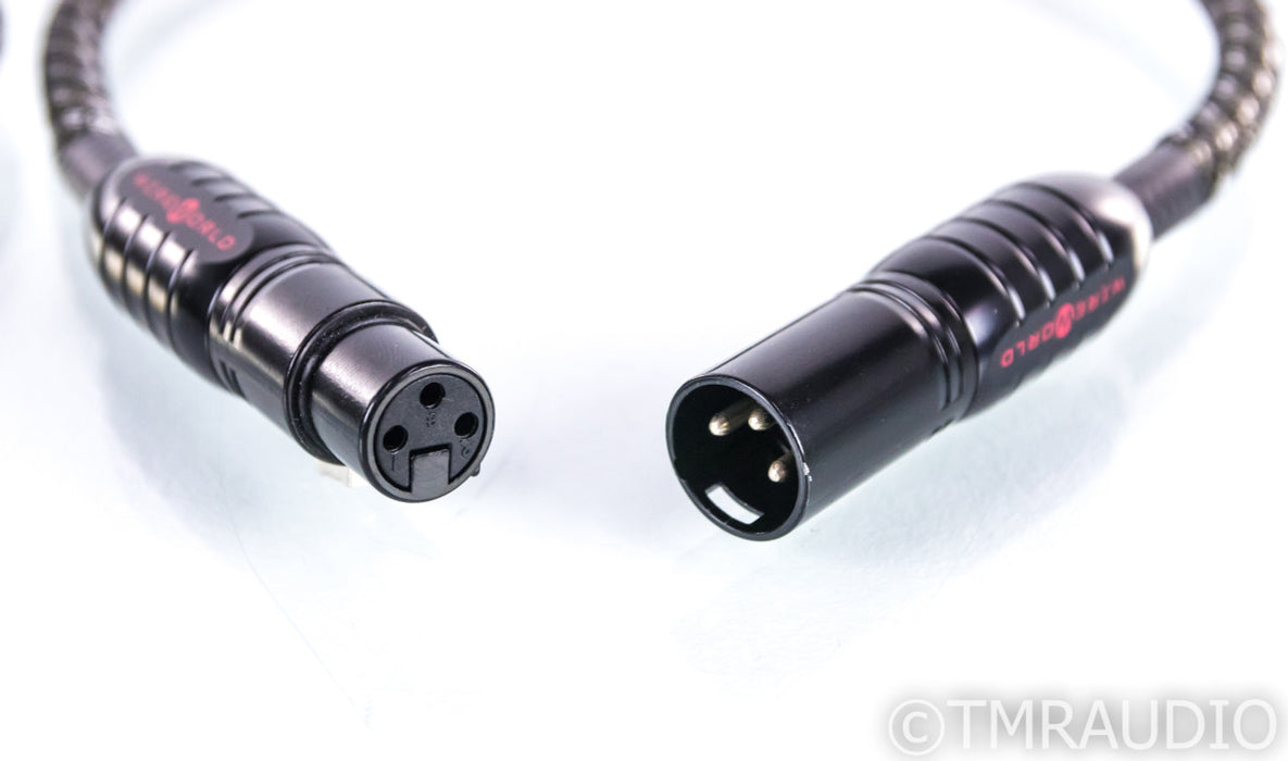 Wireworld Gold Eclipse 8 XLR Cables; .5m Pair Balanced Interconnects