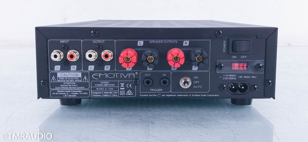 Emotiva BasX A-100 Stereo Flex Power Amplifier