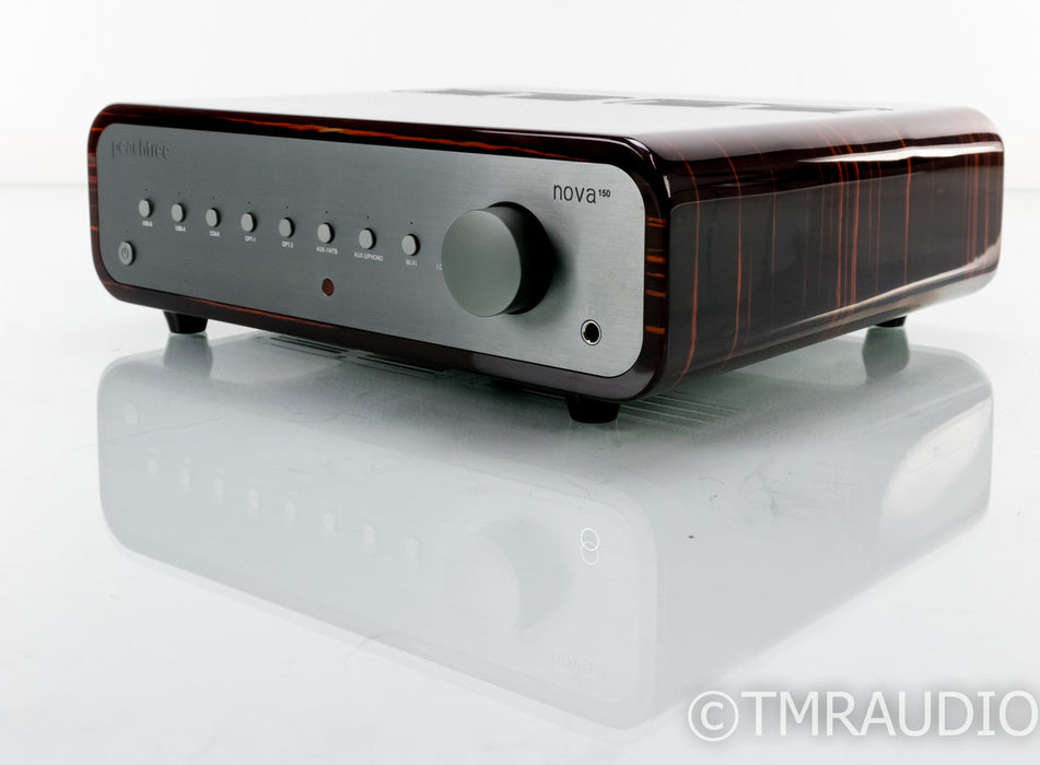 Peachtree Nova 150 Stereo Integrated Amplifier; Gloss Ebony; Remote; MM Phono