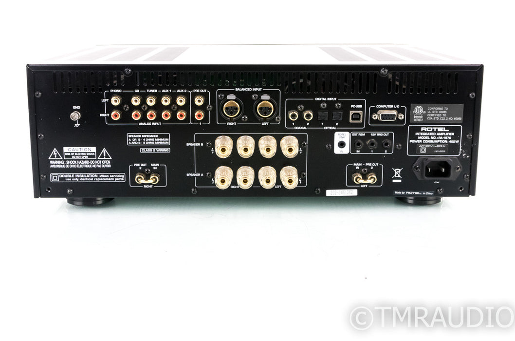 Rotel RA-1570 Stereo Integrated Amplifier / DAC; Remote; MM Phono