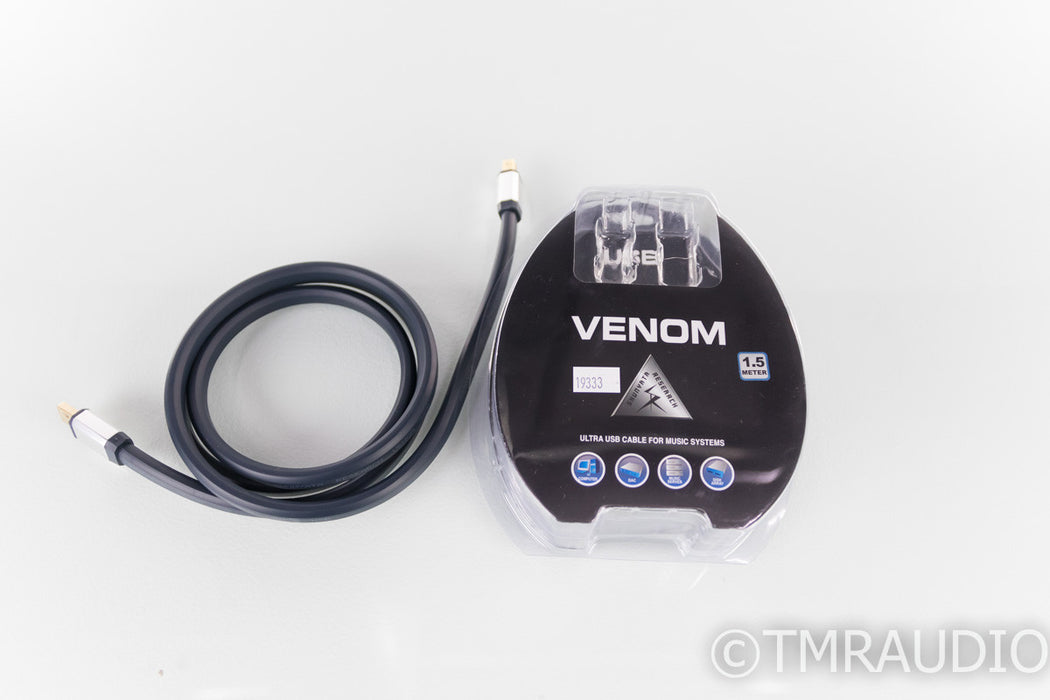 Shunyata Venom USB Cable; 1.5m Digital Interconnect