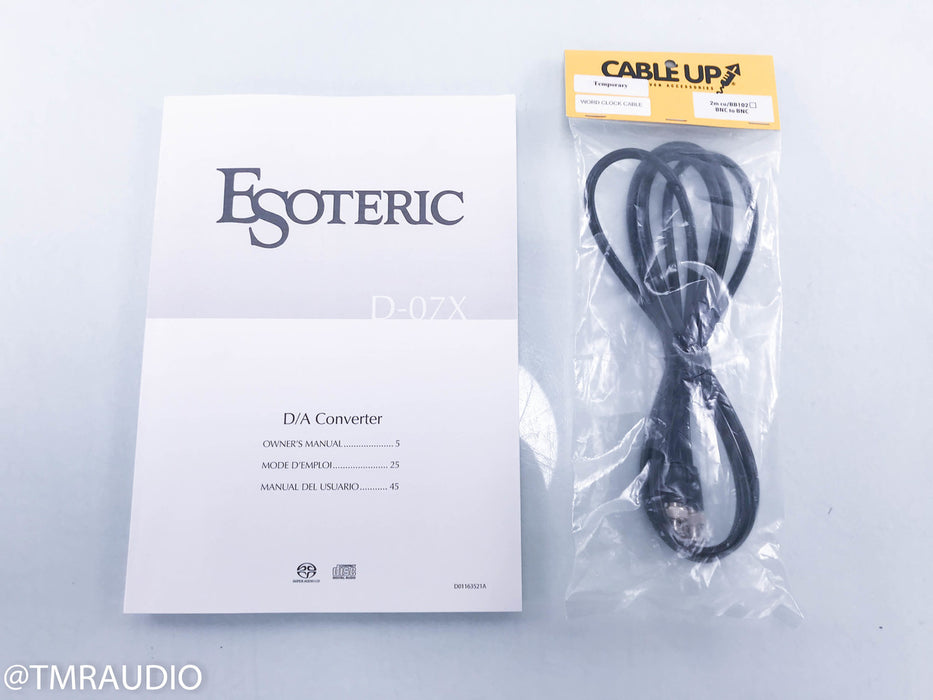 Esoteric D-07X DAC