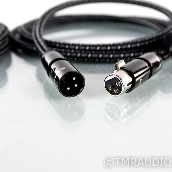Audioquest Niagara XLR Cables; 3m Pair Balanced Interconnects; 72v DBS