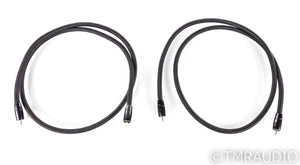 AudioQuest Mackenzie RCA Cables; 1m Pair Interconnects