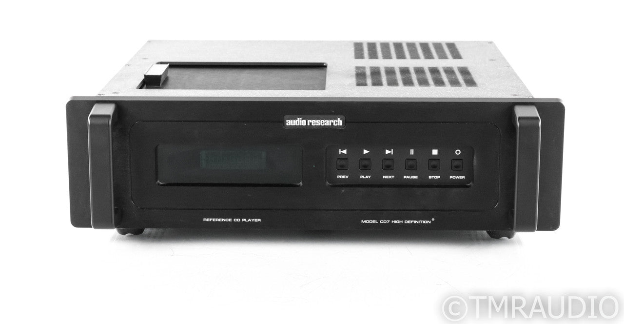 Audio Research CD7 Tube CD Player; CD-7; Remote
