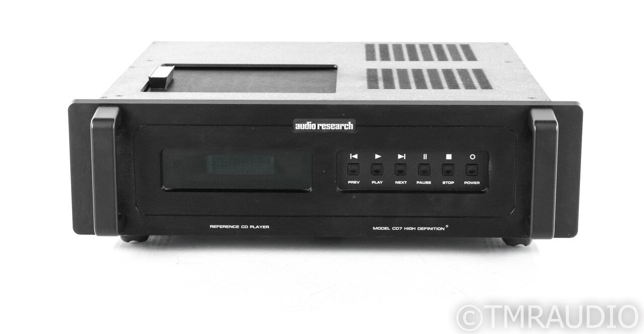 Audio Research CD7 Tube CD Player; CD-7; Remote