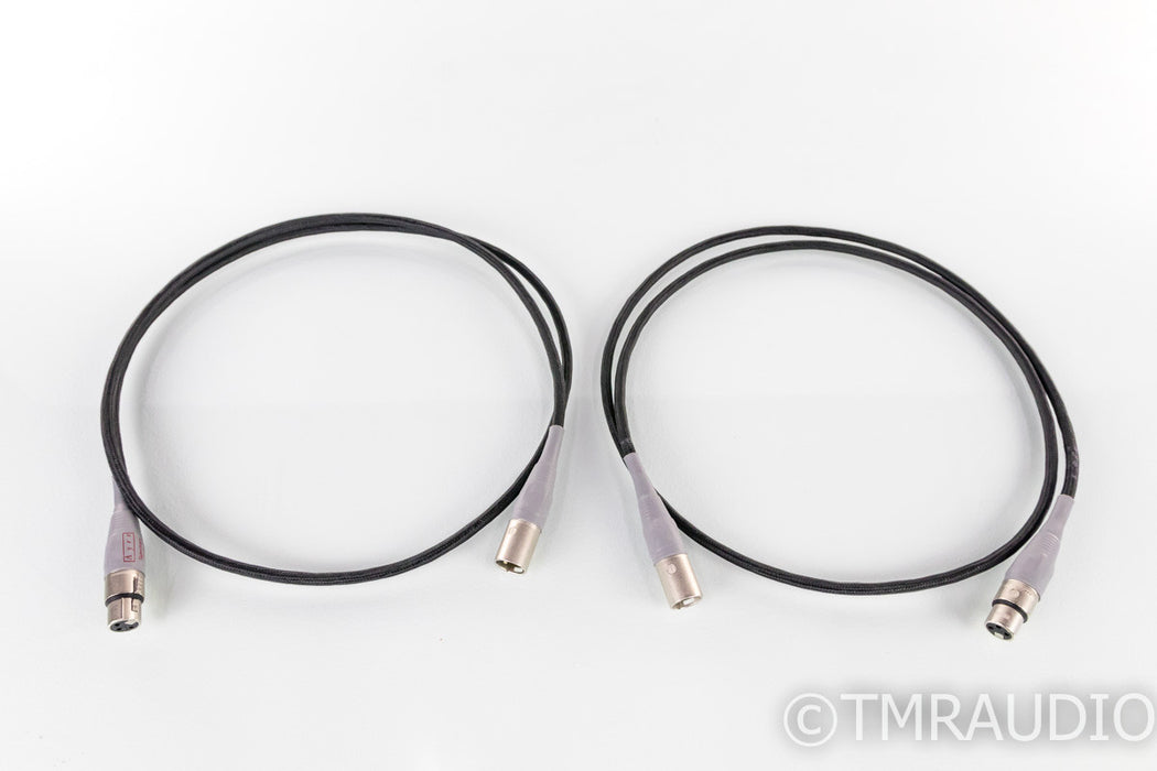 Ayre Signature XLR Cables; 1m Pair Balanced Interconnects