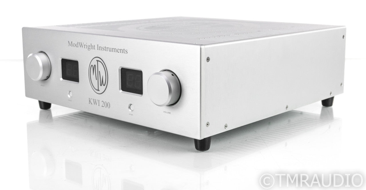 Modwright KWI-200 Stereo Integrated Amplifier; KWI200; Remote; MM Phono