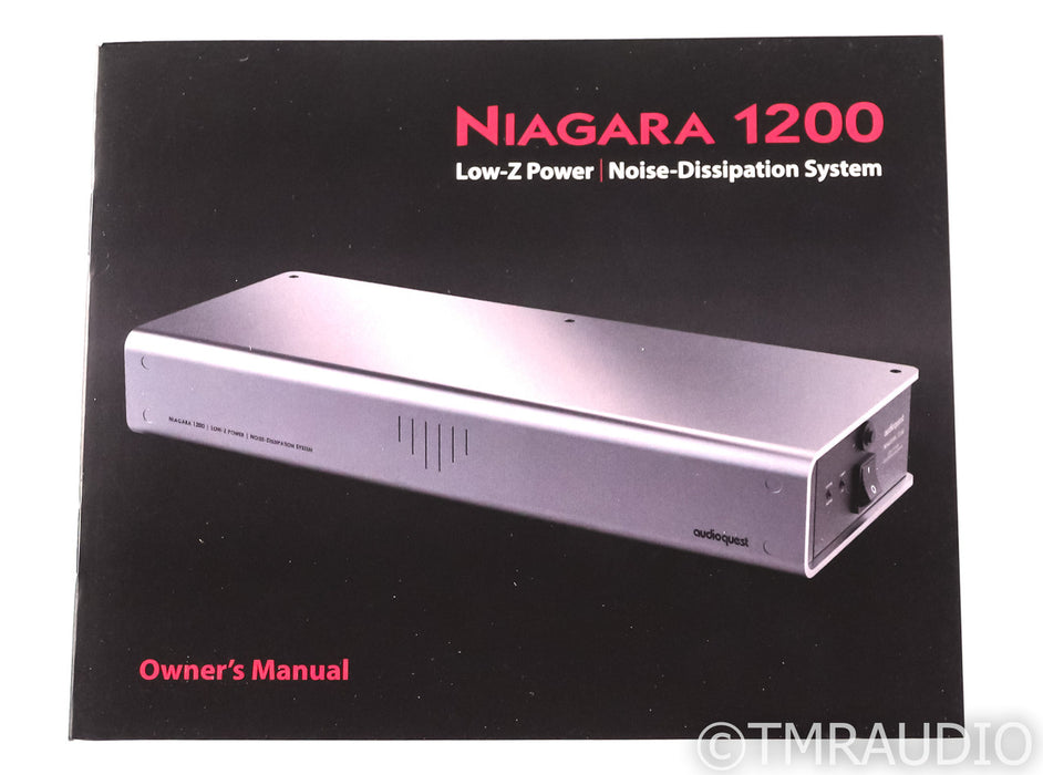 AudioQuest Niagara 1200 AC Power Line Conditioner