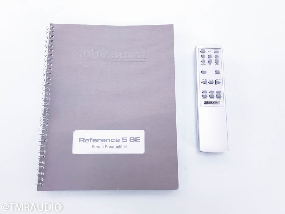 Audio Research Reference 5SE Stereo Tube Preamplifier
