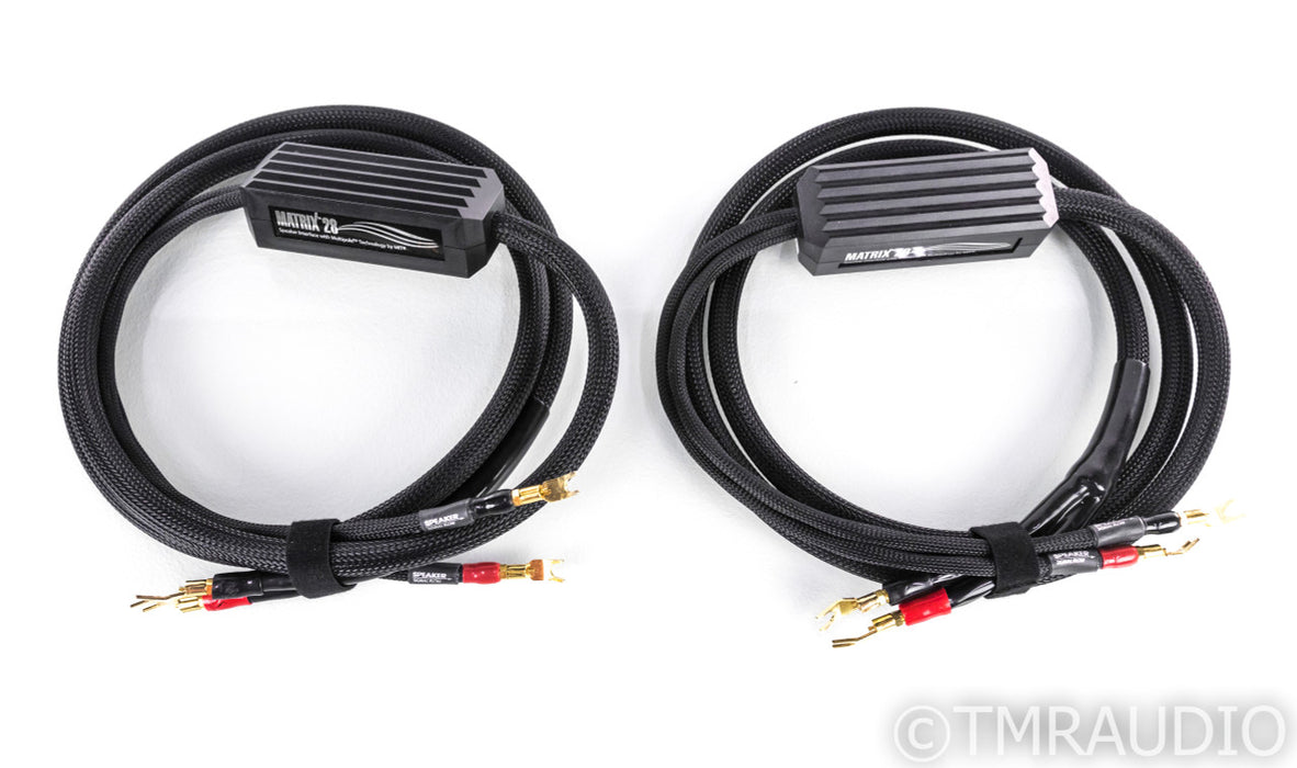 MIT Cables Matrix 28 Speaker Cables; 8ft Pair w/ Iconn Connectors