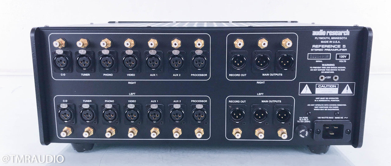 Audio Research Reference 5SE Stereo Tube Preamplifier