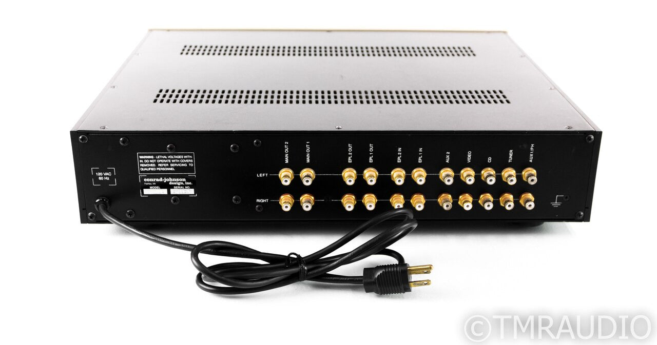 Conrad Johnson Premier 14 Stereo Tube Preamplifier; Fourteen; Remote