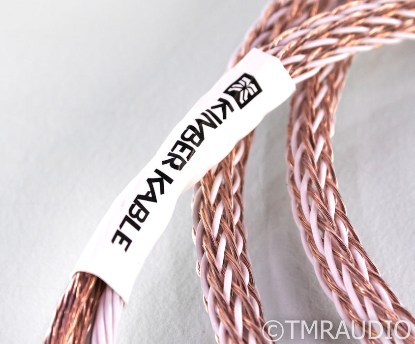 Kimber Kable 12TC Bi-Wire Speaker Cable; Single 8ft Cable w/ Spades